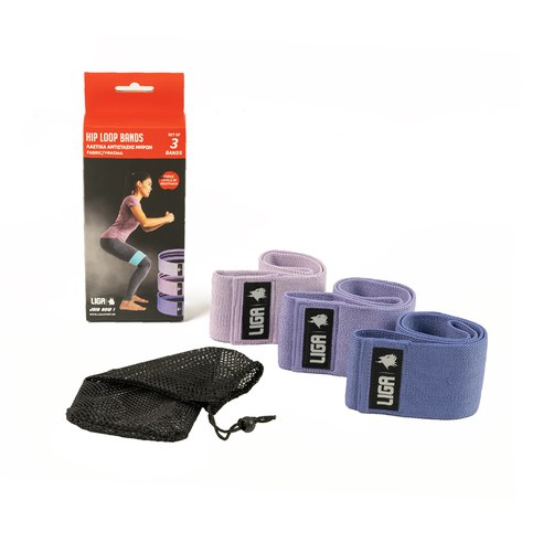Hip band set (set of 3 pieces) – (sizes S/M/L) LIGASPORT*