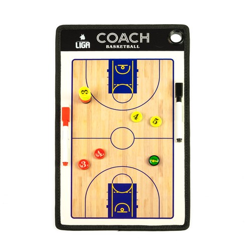 ΠΙΝΑΚΑΣ ΤΑΚΤΙΚΗΣ ΜΠΑΣΚΕΤ 23cm*38cm (BASKETBALL TACTIC BOARD) LIGASPORT ΠΙΝΑΚΑΣ ΤΑΚΤΙΚΗΣ ΜΠΑΣΚΕΤ 23cm*38cm (BASKETBALL TACTIC BOARD) LIGASPORT