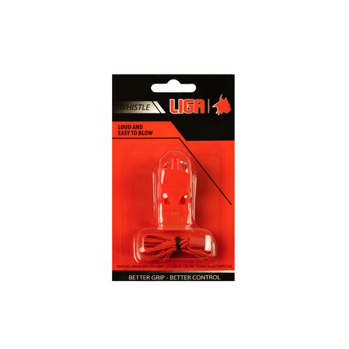 Σφυρίχτρα πλαστική με λουράκι (Plastic whistle with lanyard) LIGASPORT Σφυρίχτρα πλαστική με λουράκι (Plastic whistle with lanyard) LIGASPORT
