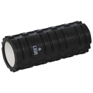 Foam Roller - 33cm (BLACK) LIGASPORT