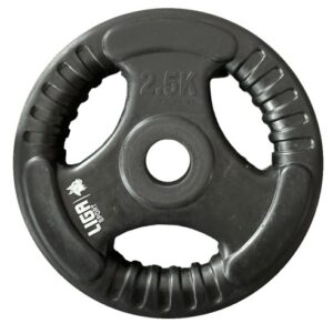 RUBBER WEIGHT LIFTING PLATE 2,5kg (28MM) LIGASPORT