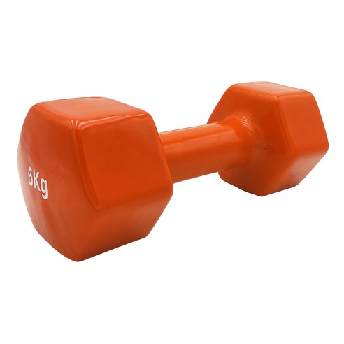 VINYL DUMBBELL ΑΛΤΗΡΑΣ ΒΙΝΥΛΙΟΥ 6kg (ORANGE) LIGASPORT VINYL DUMBBELL ΑΛΤΗΡΑΣ ΒΙΝΥΛΙΟΥ 6kg (ORANGE) LIGASPORT