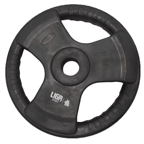 RUBBER WEIGHT LIFTING PLATE 25kg (OLYMPIC PLATE – 50MM) LIGASPORT