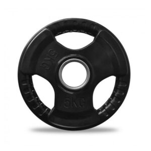 RUBBER WEIGHT LIFTING PLATE 5kg (OLYMPIC PLATE - 50MM) LIGASPORT