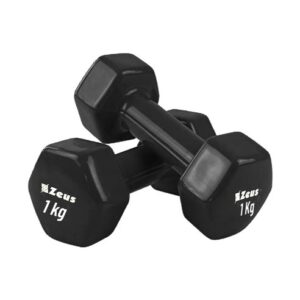 VINYL DUMBBELL 1KG x 2
