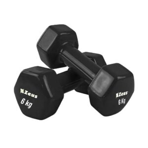 VYNIL DUMBBELL 6KG x 2